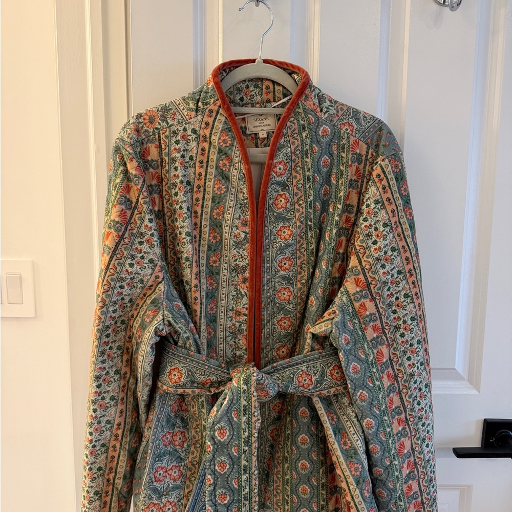 Sezane Mencia Jacket - Sezane X Mdlo Candeur Print